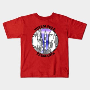 The totem pole Tasmania Kids T-Shirt